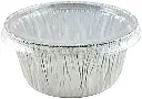 Durable Packaging 1400-30 4 Oz Aluminum Foil Cup