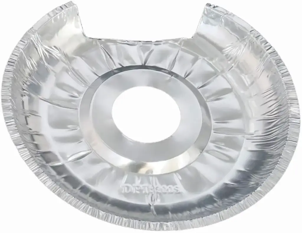 Durable Packaging Aluminum Foil Round For Electric Burner Liner 2 Large and 4 Small