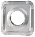 Durable Packaging Foil Square For Gas Burner Liner