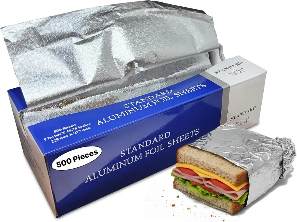 Durable Packaging H72501 Aluminum Foil wrapper sheets