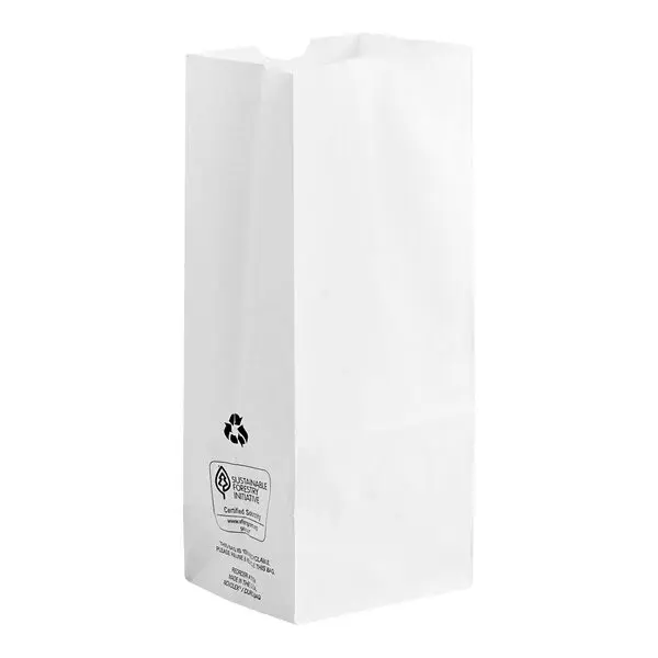 Duro Paper Bag 4 Lb White