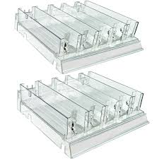 Extendable 5 Compartments Clear Front 6 Pocket Riser