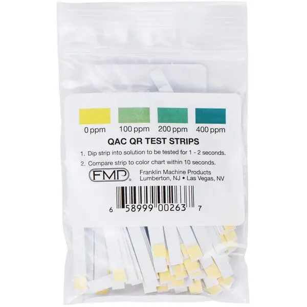 FMP 142-1363 QUAT Ammonia Test Strip 100