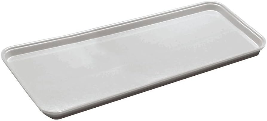 Fiber Tray 10" x 26" x 0.75", White