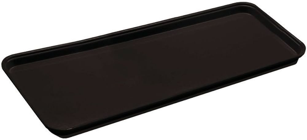 Fiber Tray 10" x 30" x 0.75", Black