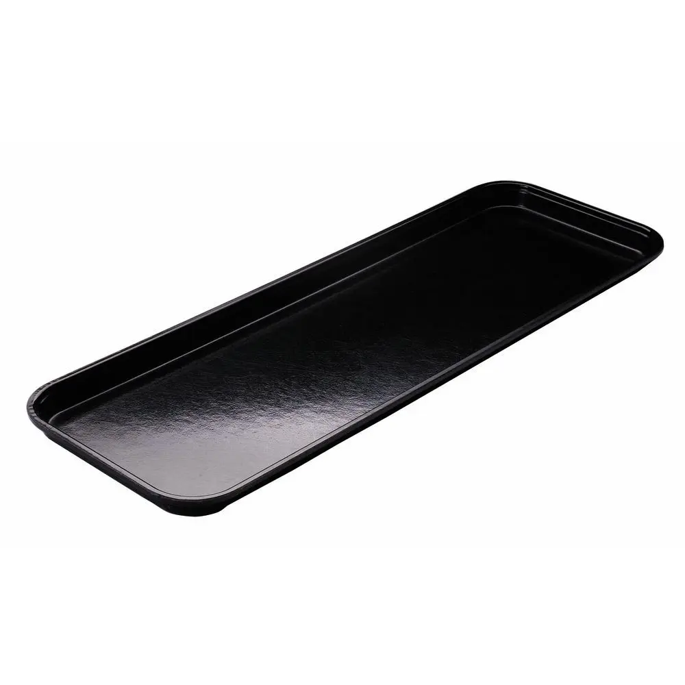 Fiber Tray 6" x 30" x 0.75", Black