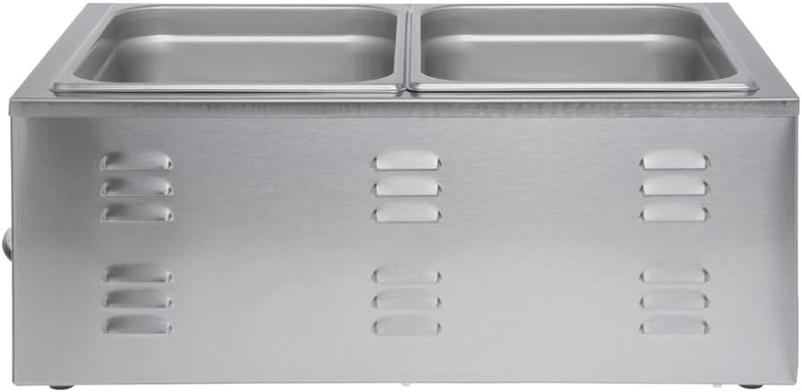 Fleetwood BFW-212 Food Warmer DOUBLE 1/2Pan