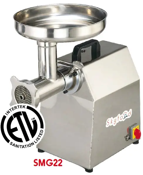 Fleetwood PSE-12 Bench 1.5 HP Meat Grinder with 400 Lbs