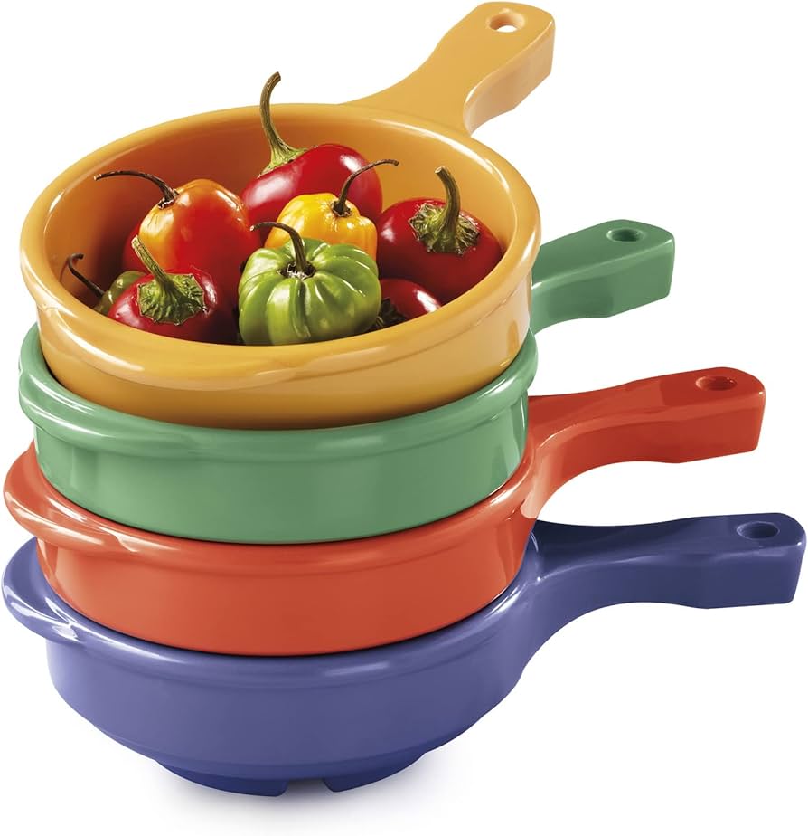 GET HSB-112-MIX 12 Oz Soup Bowl with Handle