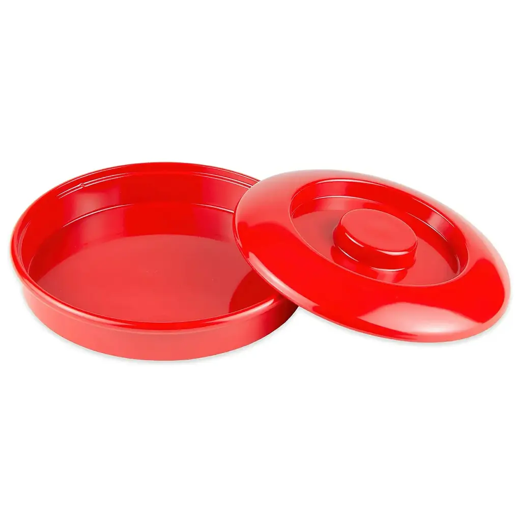 GET TS-800-R Red Melamine Tortilla Server with Lid