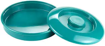 GET TS-800-TE Green Melamine Tortilla Server with Lid