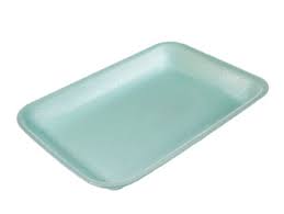 Genpak 1002 #2 Supermarket Food Tray Green