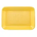 Genpak 1004S #4S Supermarket Food Tray Yellow