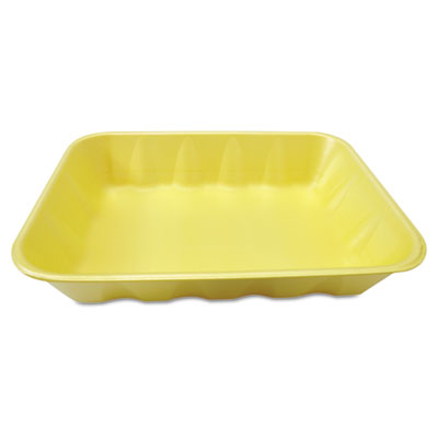 Genpak 1022K #22K Supermarket Food Tray Yellow