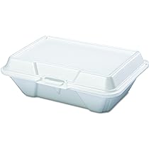 Genpak SN203VW To Go Box 3 Compartment Large 9X9X3