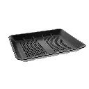Genpak TR09H #9H Heavy Supermarket Food Tray Rose