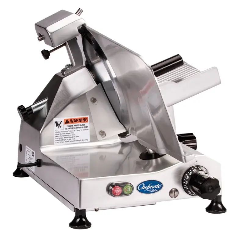 Globe Chefmate C12 12" Belt Driven Manual Slicer