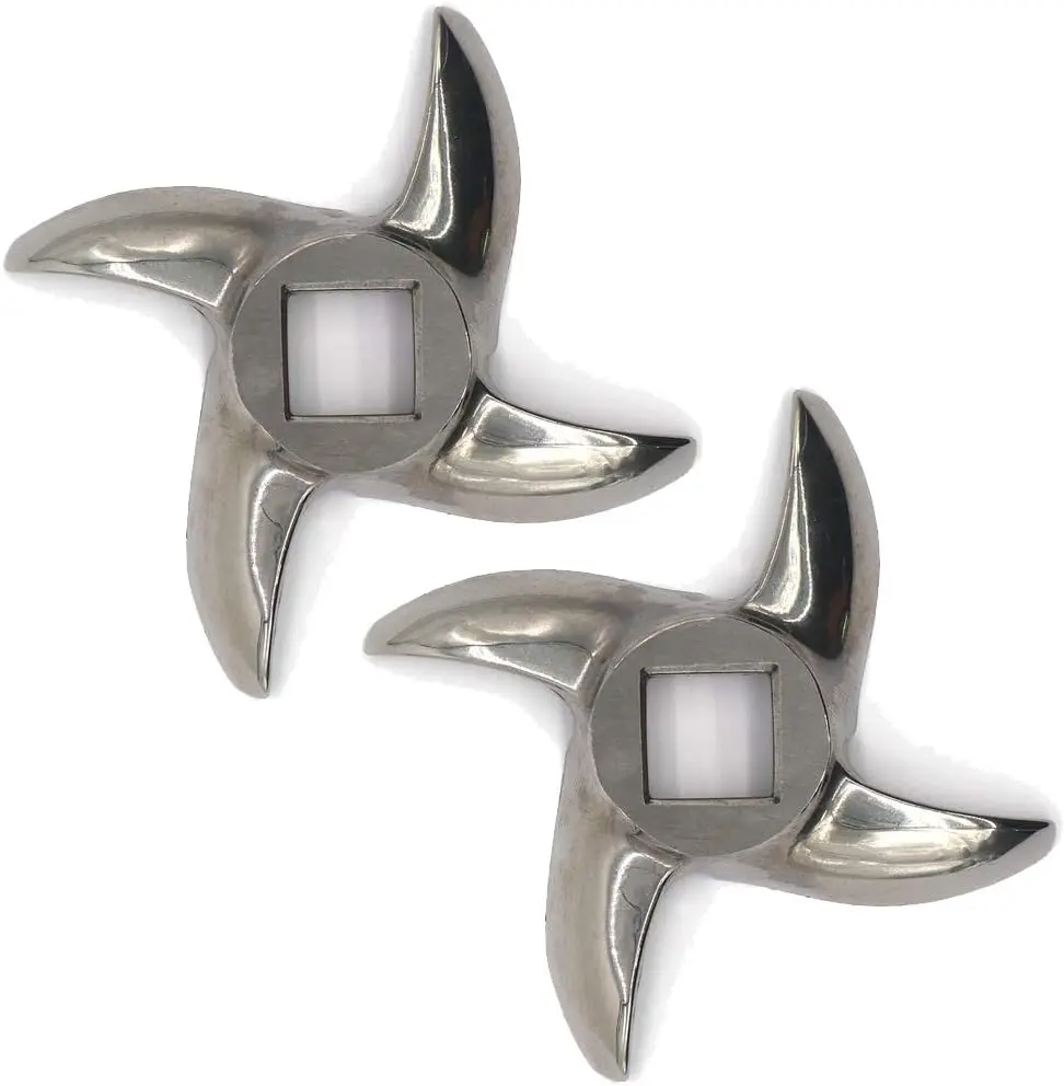 Grinder Knives #12 Euro Stainless Steel Cast