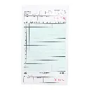 Guest Check Carbonless 3 Part Green 13 Line