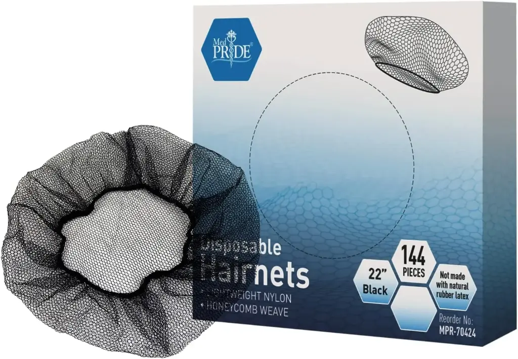 Hair Net Black 22" 144PC