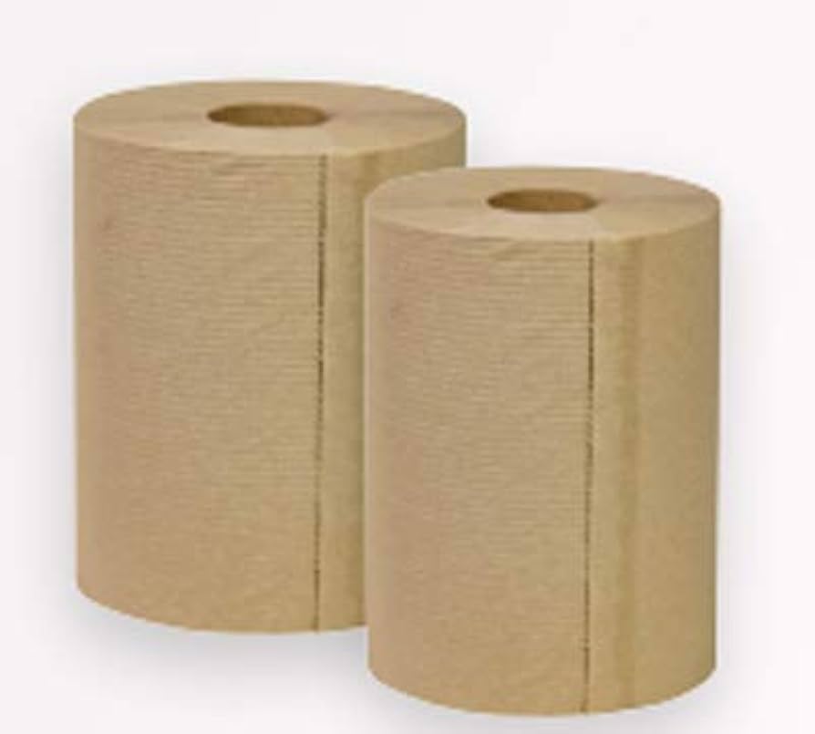 Hardwound Hand Roll Towel Natural 8" X 350'