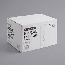 Heavy Duty Insulated Foil To Go Bag 