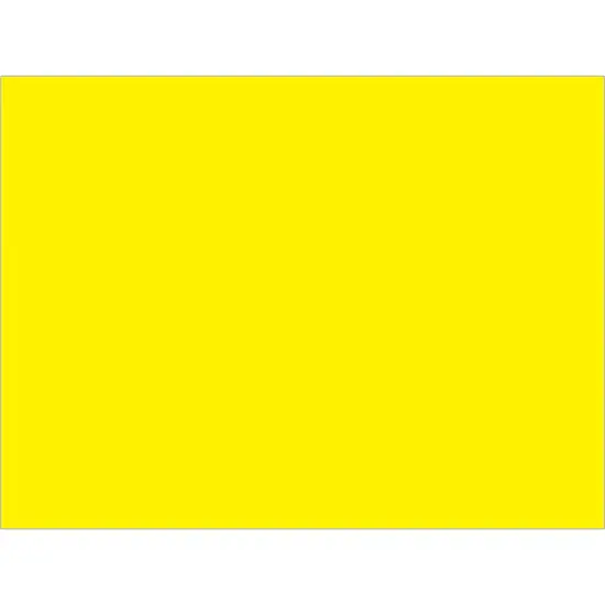 Inventory Label 3 x 4 Inch Yellow