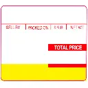Ishida 64mm X 59mm Scale Label for Ishida Scales