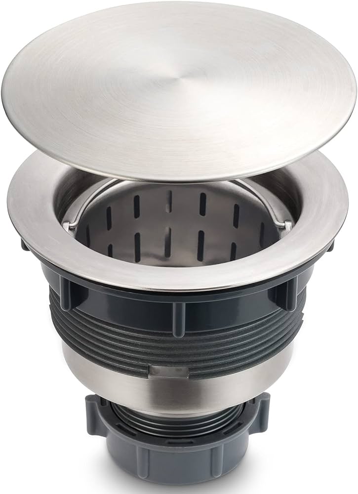 KTI BD105 3.5" Basket Drain with Strainer
