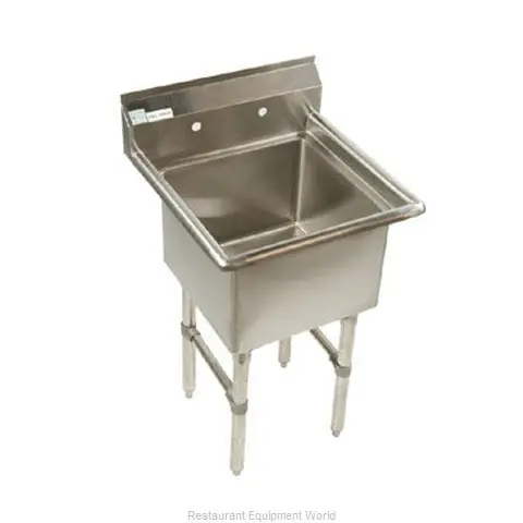 KTI ECS-1-2424 1 Compartment Sink 24"