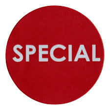 Label SPECIAL 1x2 Red 1000