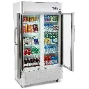 Metalfrio REB-18 Beverage Cooler 2-Sections 18 Cu.Ft.