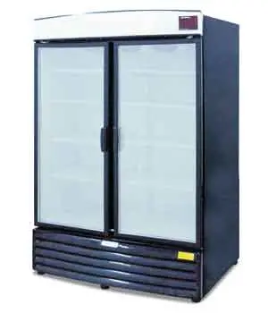 Metalfrio REB-43 Beverage Cooler 2-Sections 42.5 Cu.Ft.