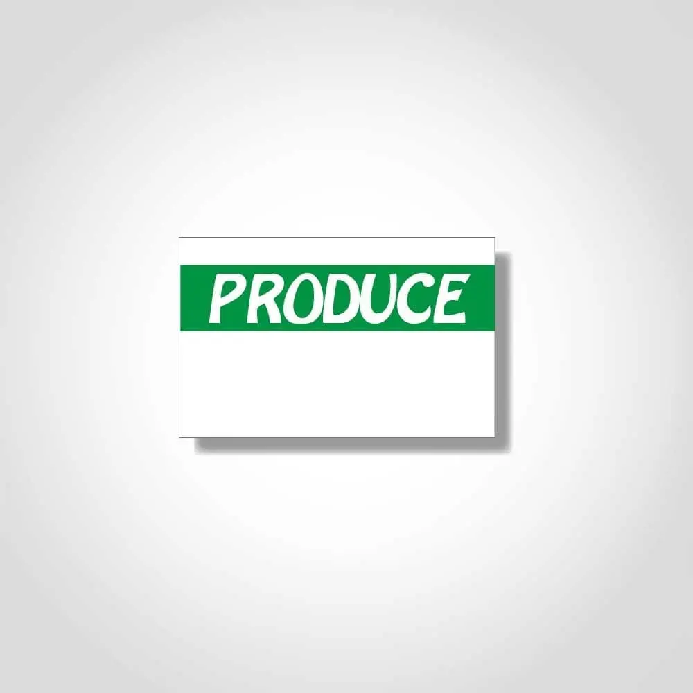 Monarch 1110¬Æ PRODUCE Label for Monarch 1110 Price Gun