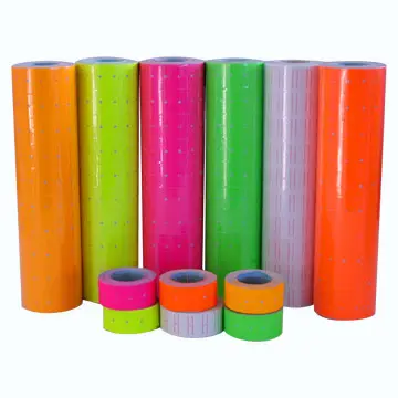 Motex Fluorscent Red Label for MX-5500 Pricing Gun