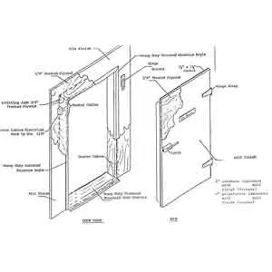 Mr. Winter Plug Door 56 Inch x 78 Inch for Walk-In Cooler