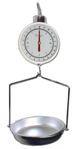 OMCAN DHS10KG22LB 22 Lbs Hanging Scale Two Dial