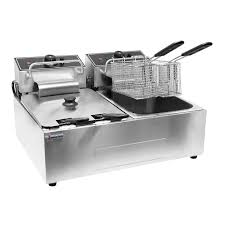 OMCAN EF-6L2 Electric Deep Fryer Double