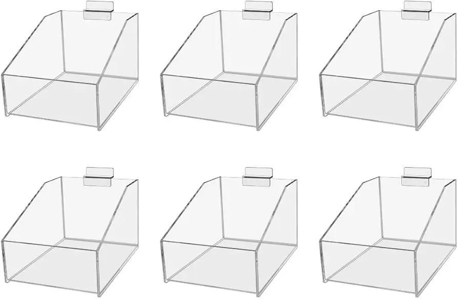 One Compartment Acrylic Bin 11" x 28" x 8"