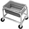 Plastic Lug Gray 17" x 34" x 10" w/HD