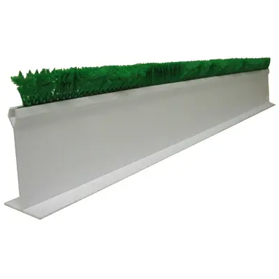 Plastic T Divider, White 2.5" x 30"