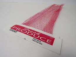 Produce Net Bag 3 lb Red 15" - 1000 / Case