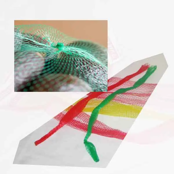 Produce Net Bag 3 lb Red 15" - 1000 / Case