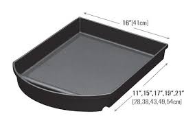 Produce Tray Curved Front 12" x 21" x 3"