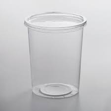Round Deli Container 32 Oz Clear