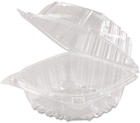 SeeShell¬Æ N20 6 Inch Deep Clear Hinged Container