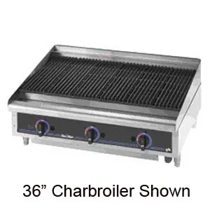 Star-Max 6148RCBD 48" Radiant Gas Charbroiler