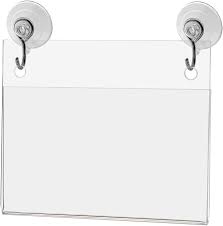 Suction Cup Sign Holder 3.5" x 7"