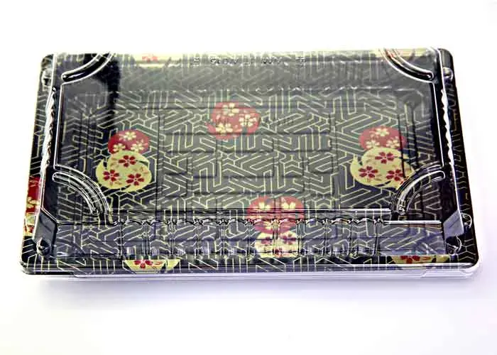 Sushi Container Medium 8.5" X 5.5" Base