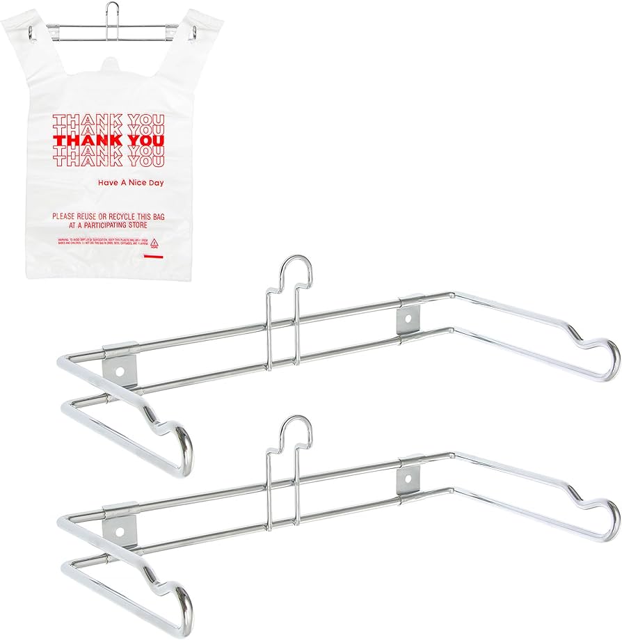 T-Shirt Bag Dispenser 2" Wall Mount